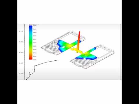Mold flow analysis video